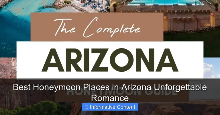 Best Honeymoon Places in Arizona Unforgettable Romance