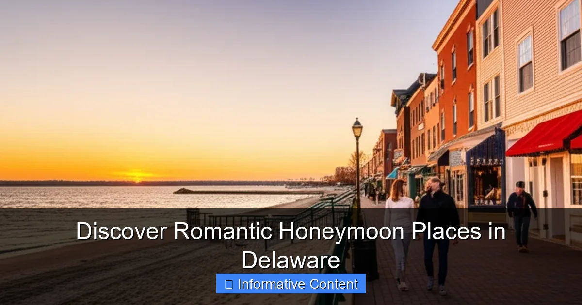 Discover Romantic Honeymoon Places in Delaware