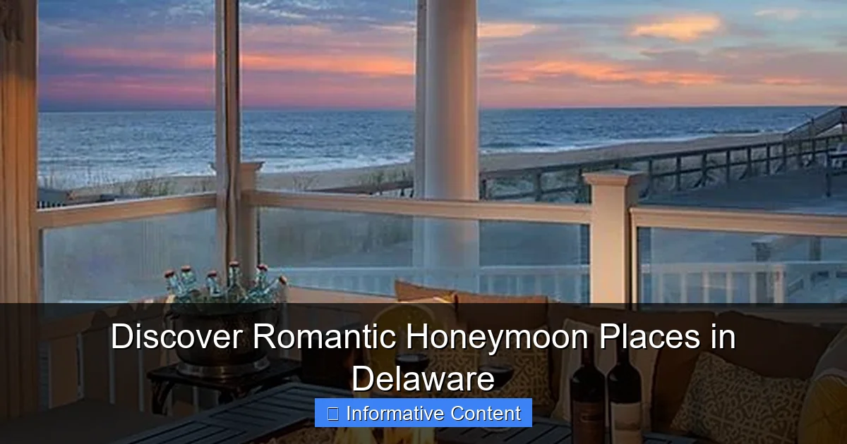 Discover Romantic Honeymoon Places in Delaware