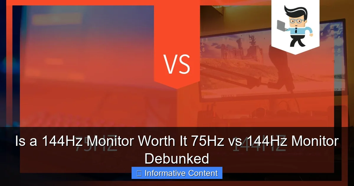 Is a 144Hz Monitor Worth It 75Hz vs 144Hz Monitor Debunked