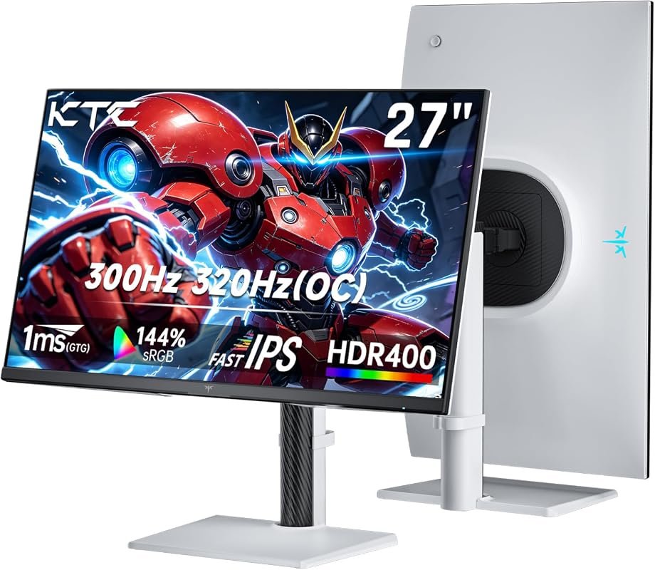 KTC 27-inch 2K 1440P IPS Monitor: High resolution display for Adobe Il