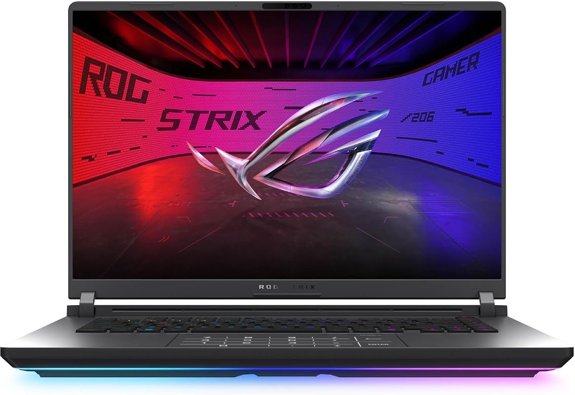 ASUS ROG Strix G16 Gaming Laptop: Intel Ultra 9, RTX 5070 Ti, 16-inch 