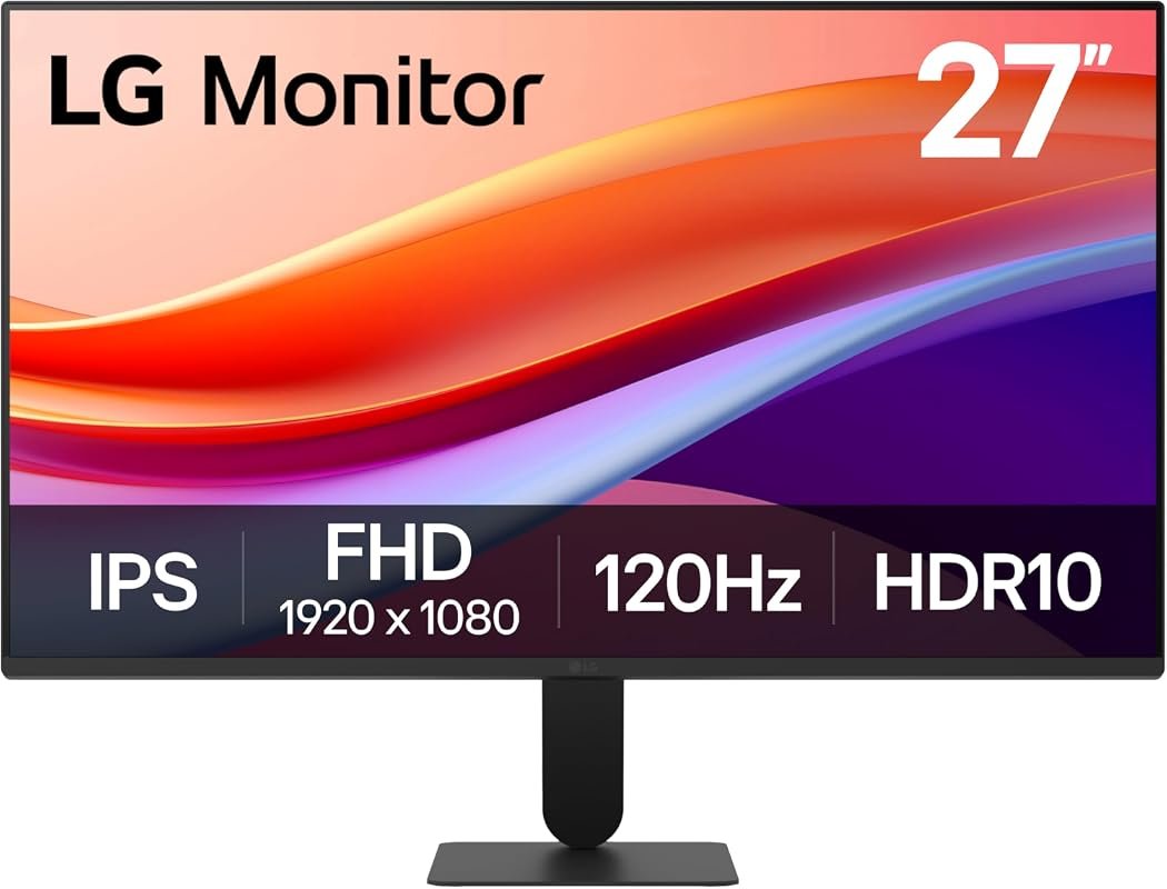 LG 27U411A-B 27-inch Full HD IPS Monitor with HDR10, great for design 