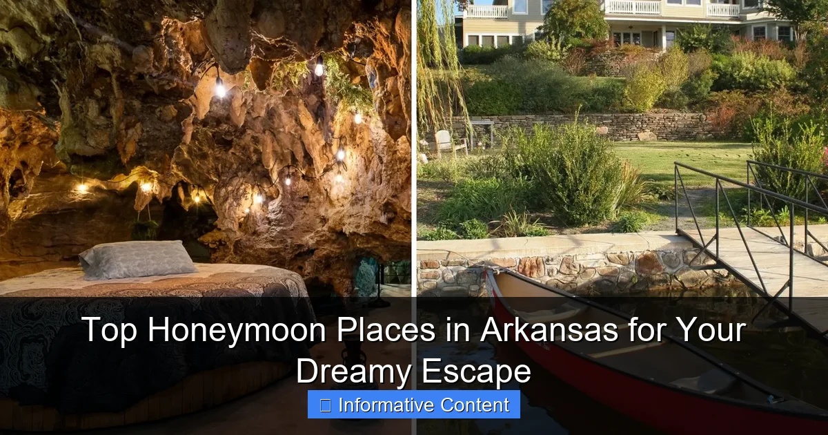 Top Honeymoon Places in Arkansas for Your Dreamy Escape