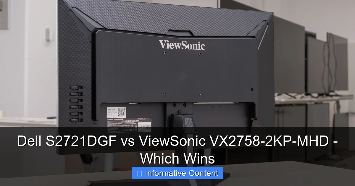Dell S2721DGF vs ViewSonic VX2758-2KP-MHD - Which Wins