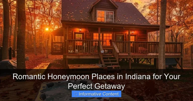 Romantic Honeymoon Places in Indiana for Your Perfect Getaway
