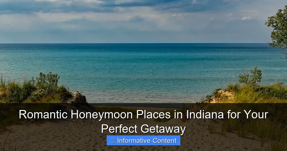 Romantic Honeymoon Places in Indiana for Your Perfect Getaway