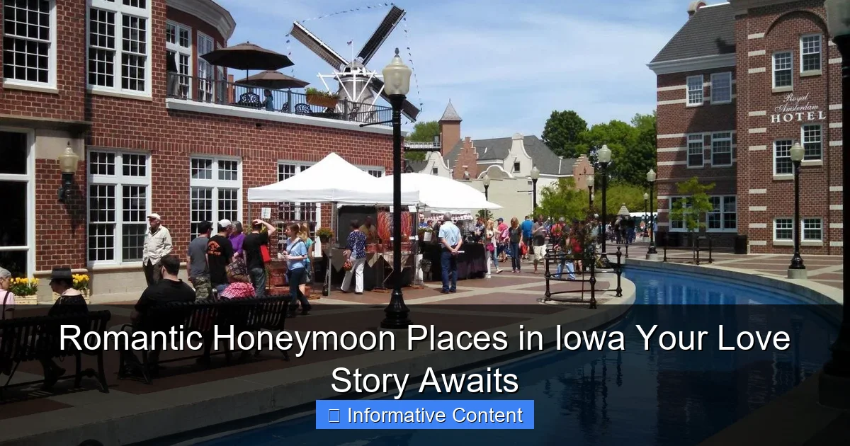 Romantic Honeymoon Places in Iowa Your Love Story Awaits