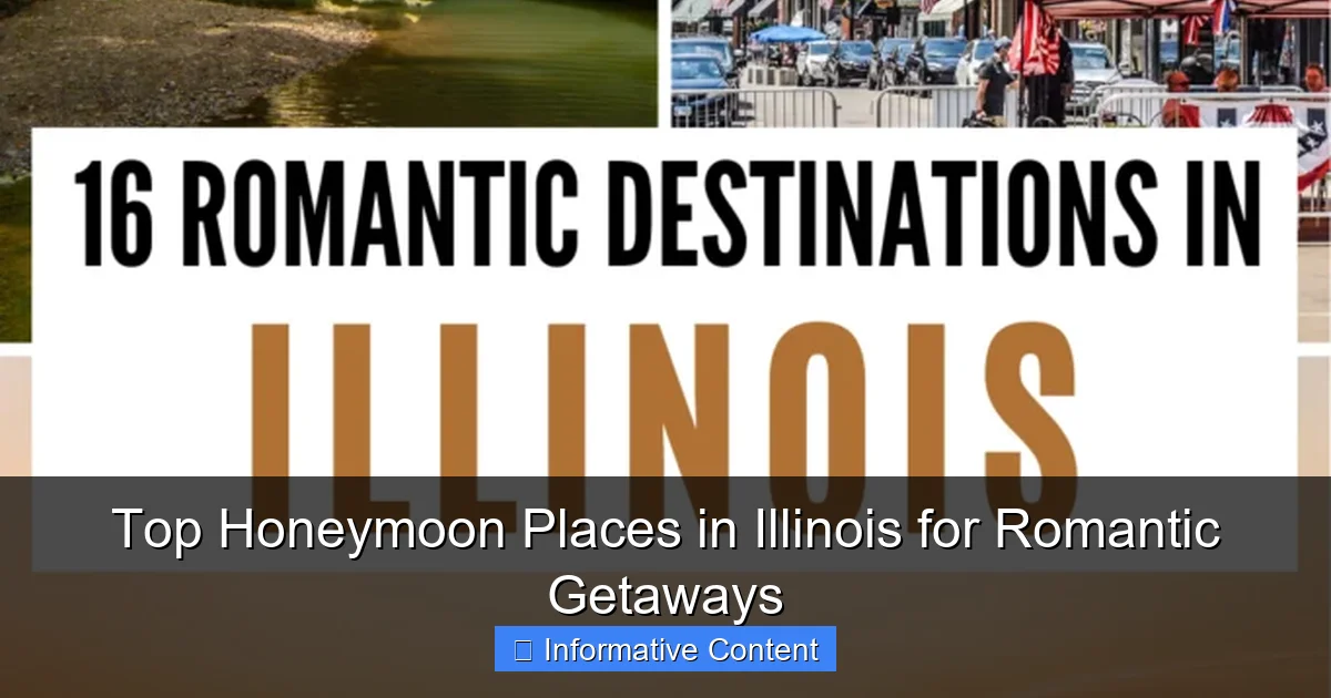 Top Honeymoon Places in Illinois for Romantic Getaways
